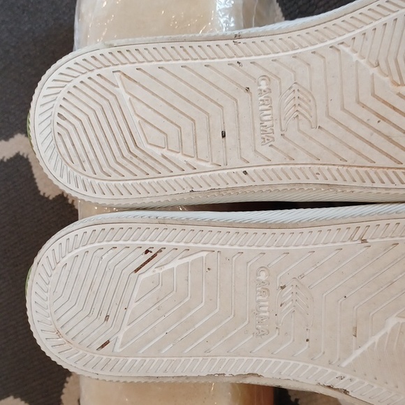 Cariuma White Polka Dot Canvas Oca Low Sneakers Women's 10 - Picture 10 of 15